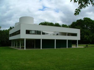 Le Corbusier, Villa Savoye, 1929-1931. Concrete and glass. France.