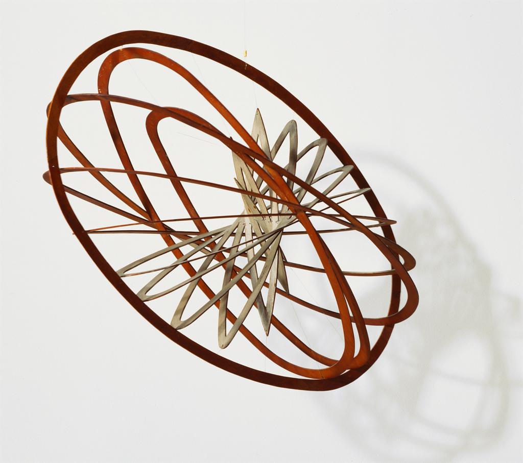 Aleksandr Rodchenko, Spatial Construction no. 12, 1920. Plywood, aluminum paint, and wire. Museum of Modern Art, NYC. 