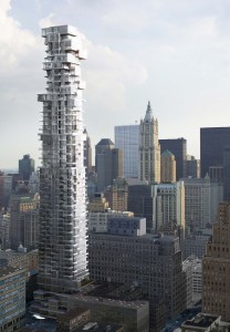 Figure 1. Herzog and De Meuron, 56 Leonard Street, 2007-, New York City.